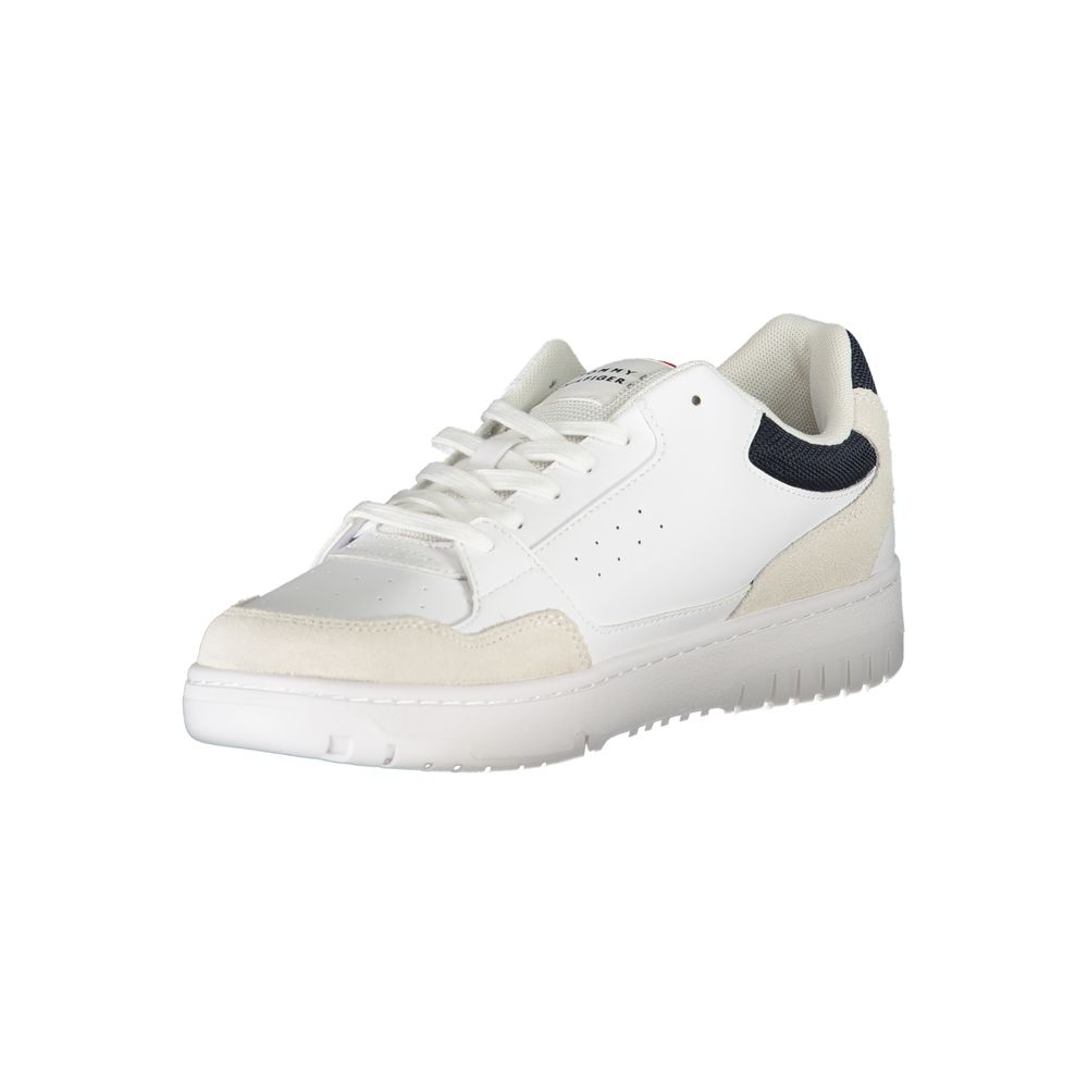 Tommy Hilfiger Weißes Leder Herren Sneaker