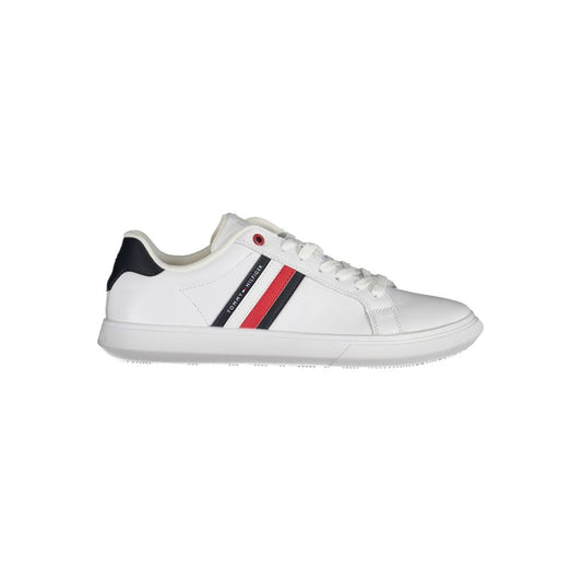 Tommy Hilfiger Elegante Schnürsenkel-Sneakers mit kontrastierenden Details