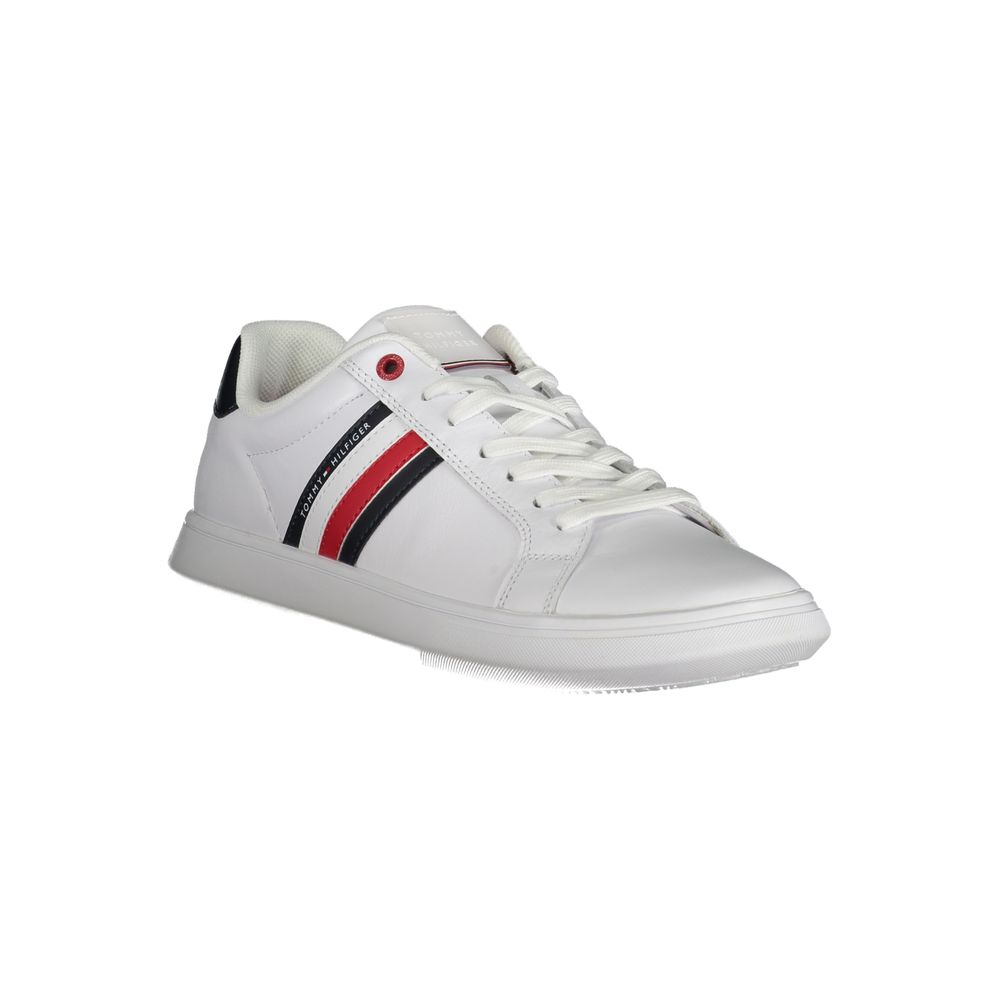 Tommy Hilfiger Elegante Schnürsenkel-Sneakers mit kontrastierenden Details