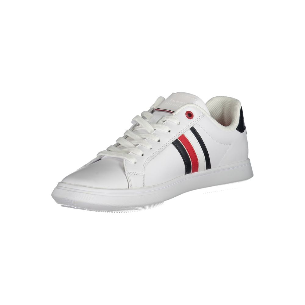 Tommy Hilfiger Elegante Schnürsenkel-Sneakers mit kontrastierenden Details