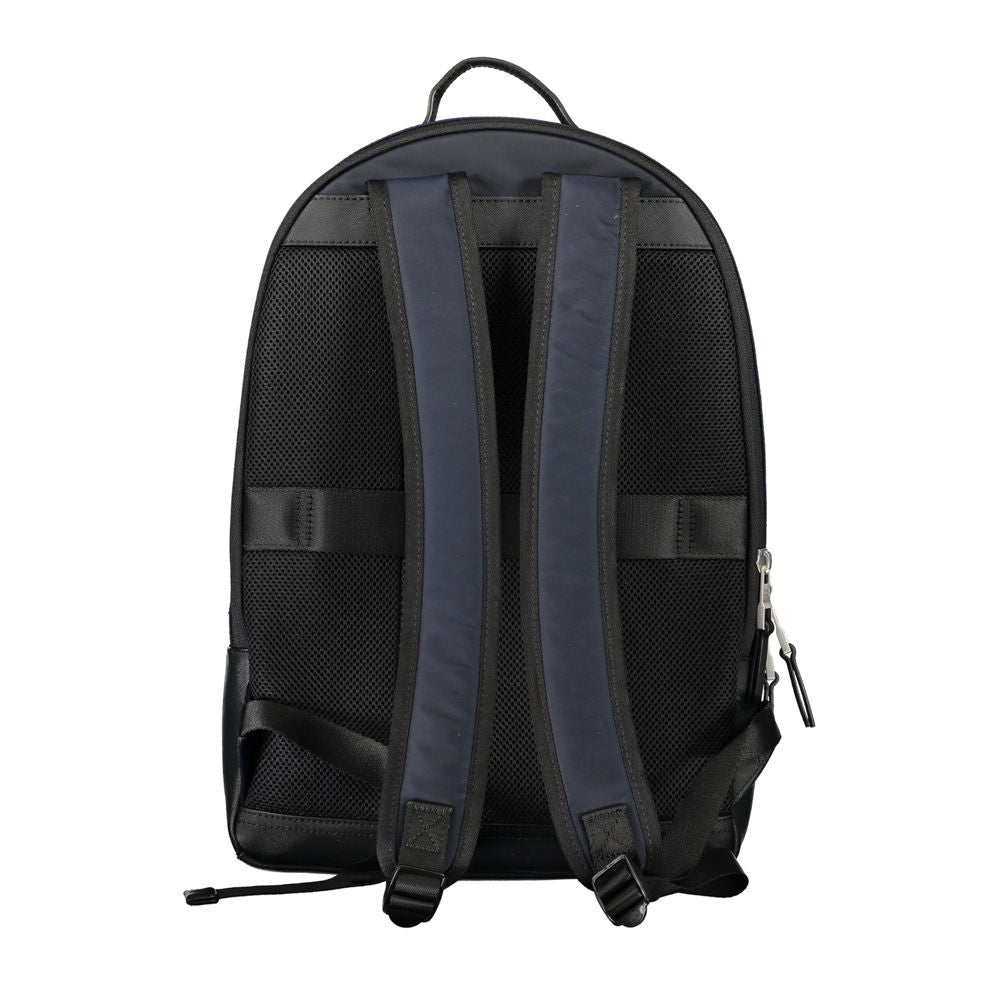 Tommy Hilfiger Eleganter blauer Rucksack mit Kontrastdetails