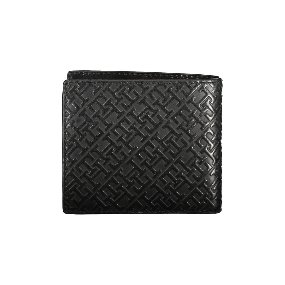 Tommy Hilfiger Elegantes Bifold-Lederportemonnaie mit Münzfach