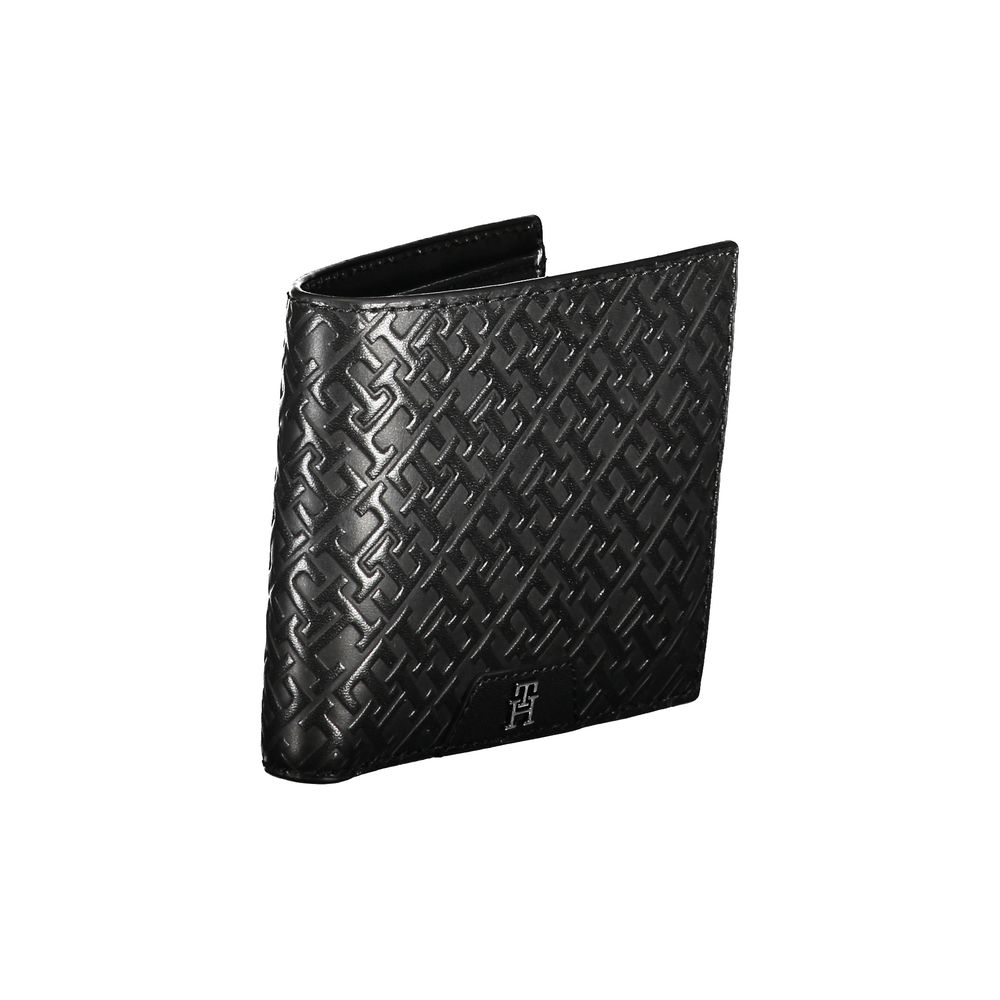 Tommy Hilfiger Elegantes Bifold-Lederportemonnaie mit Münzfach