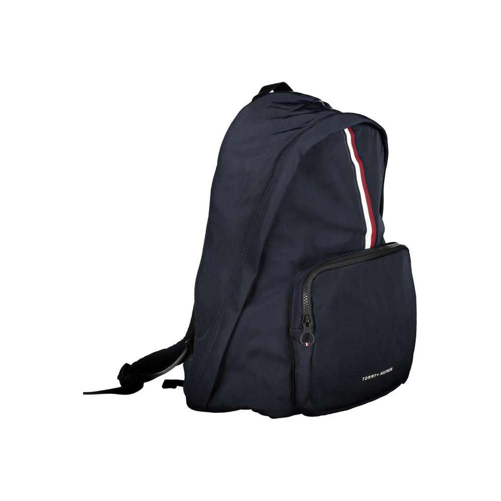 Tommy Hilfiger Schlanker blauer Rucksack mit Laptophalterung