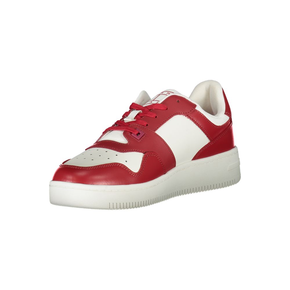 Tommy Hilfiger Rosa Leder Herren Sneaker