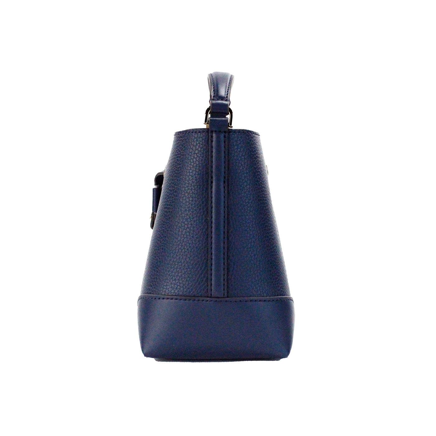 Michael Kors Mercer Small Navy Pebbled Leather Bucket Crossbody Bag Handtasche