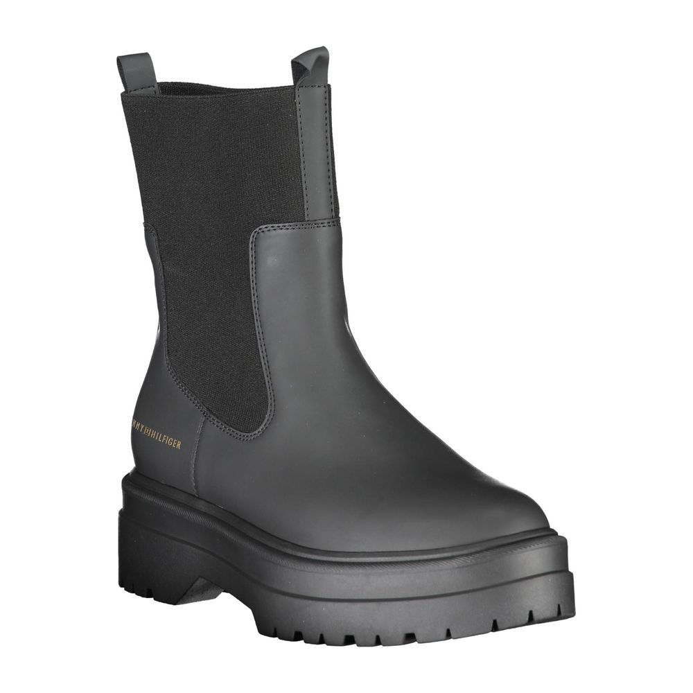 Tommy Hilfiger Elegante Stiefelette mit kontrastierenden Details