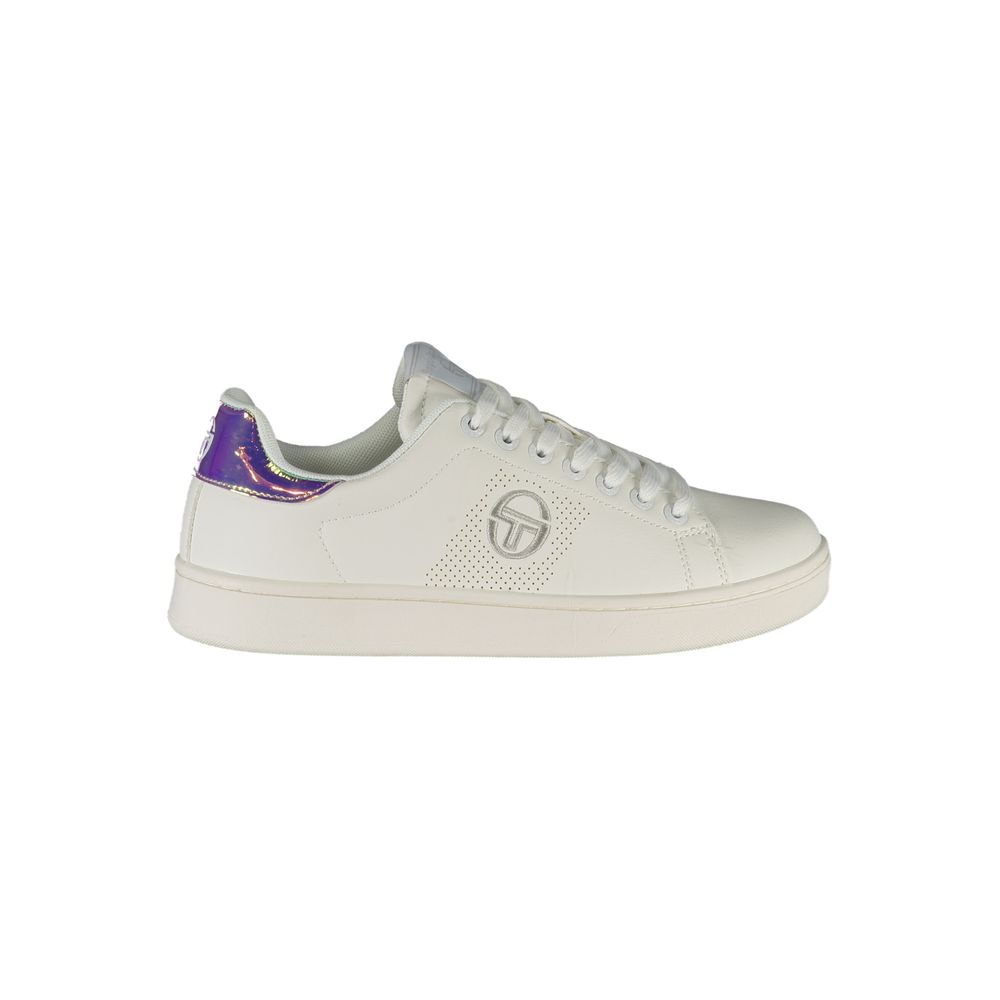 Sergio Tacchini Schillernde Detail bestickte Turnschuhe