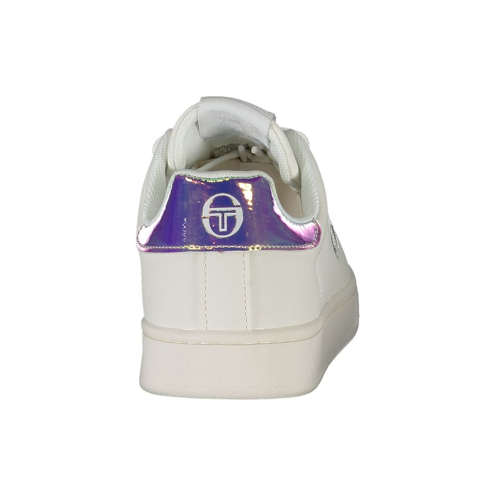 Sergio Tacchini Schillernde Detail bestickte Turnschuhe