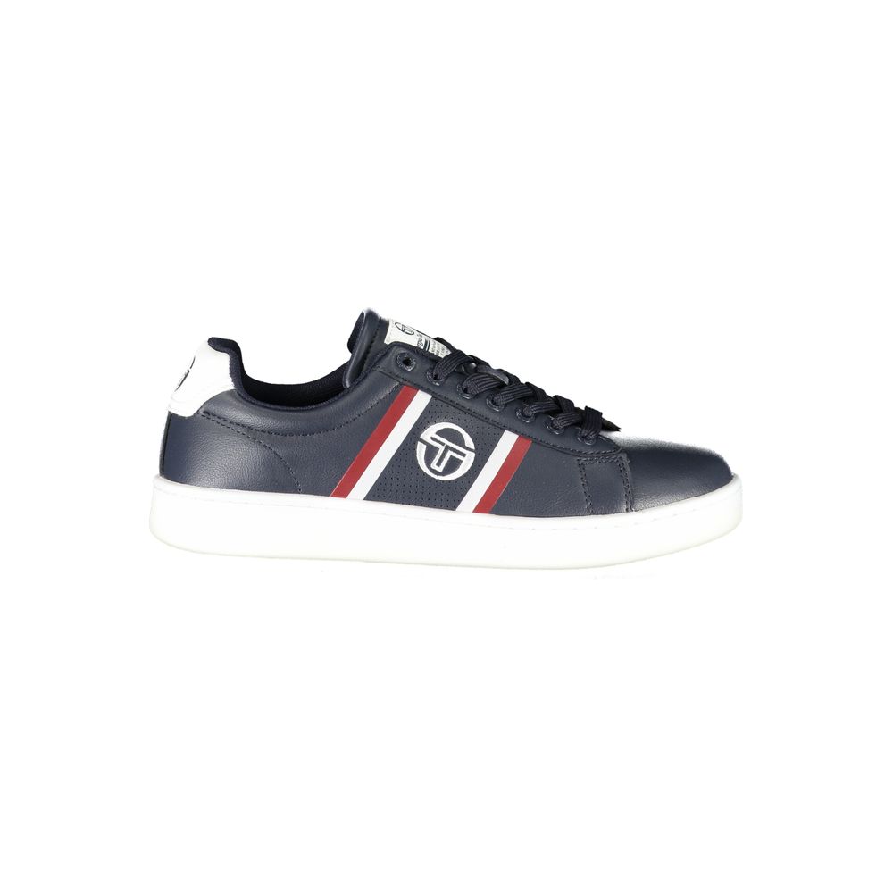 Sergio Tacchini Bestickte Turnschuhe mit Kontrastdetail