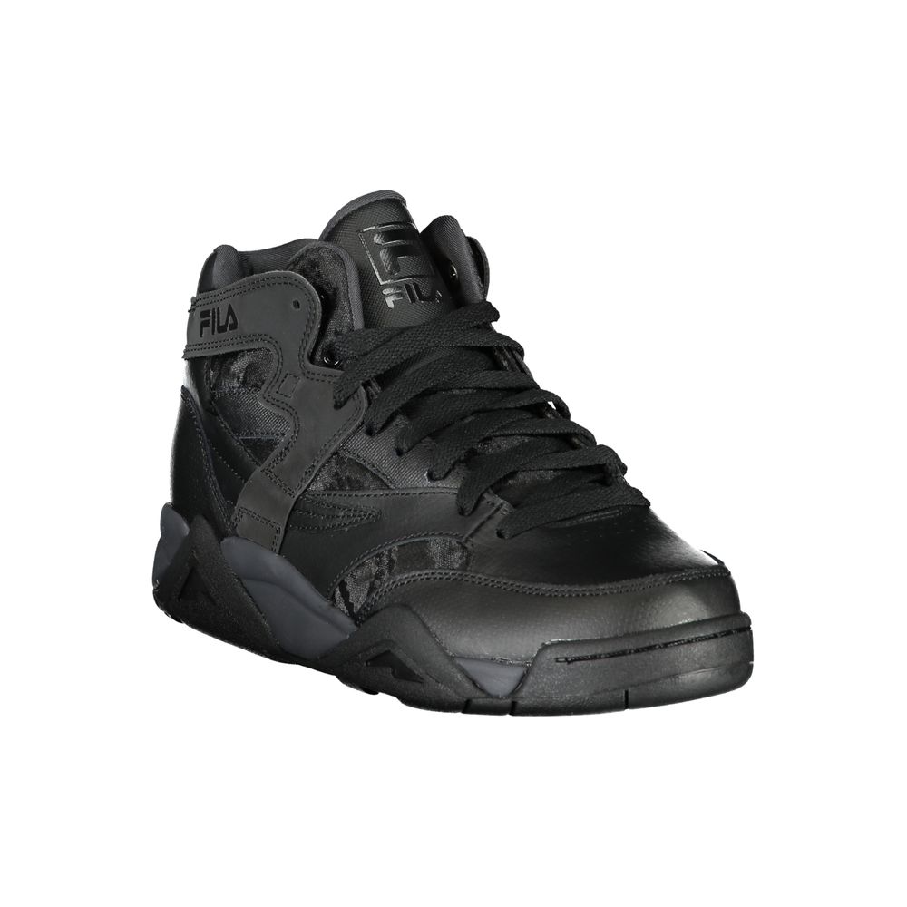 Fila Sportliche High-Top-Sneakers mit kontrastierenden Details