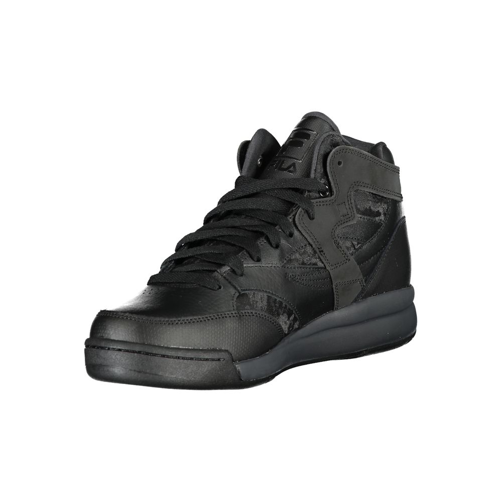 Fila Sportliche High-Top-Sneakers mit kontrastierenden Details