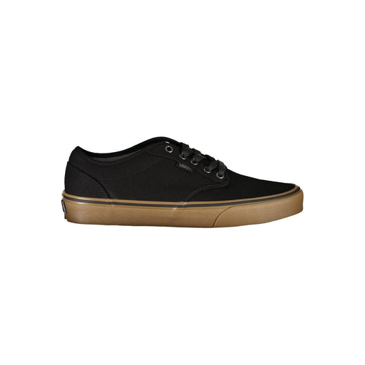 Vans Glatte schwarze Sportschuhe zum Schnüren