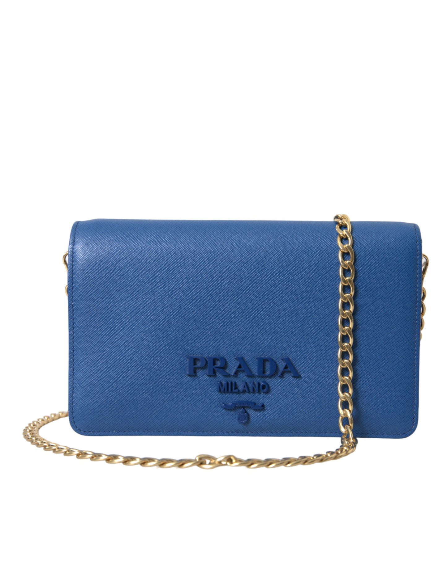 Prada Elegante Monogramm-Ledertasche mit Umhängetasche