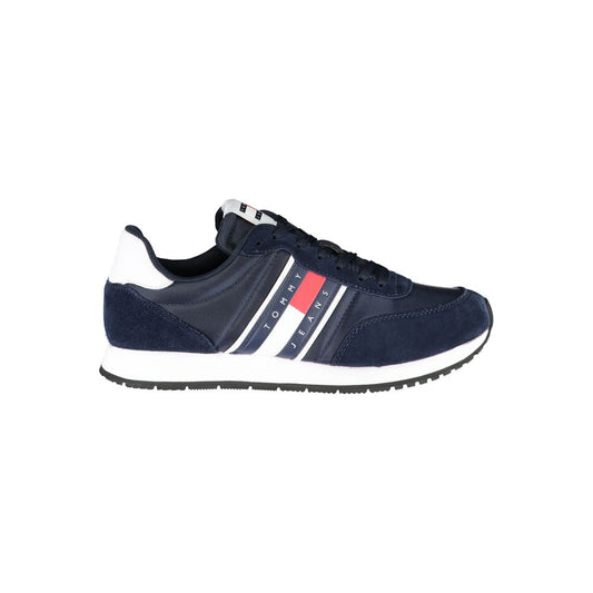 Tommy Hilfiger Blauer Polyester Sneaker