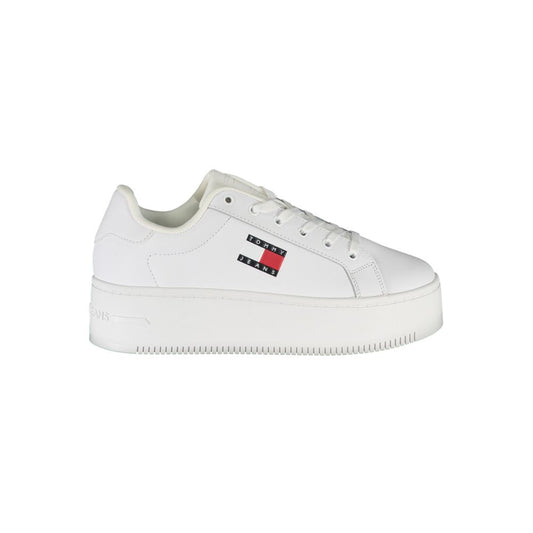 Tommy Hilfiger Sneaker aus weißem Polyester