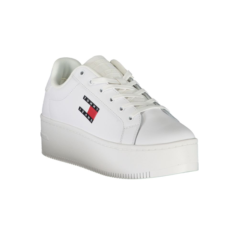 Tommy Hilfiger Sneaker aus weißem Polyester