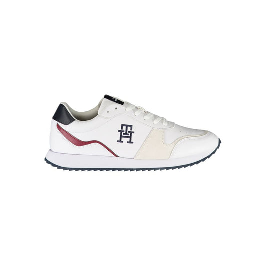 Tommy Hilfiger Sneaker aus weißem Polyester