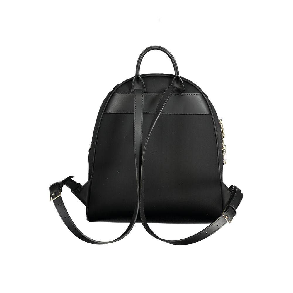 Patrizia Pepe Schwarzer Polyethylen-Rucksack