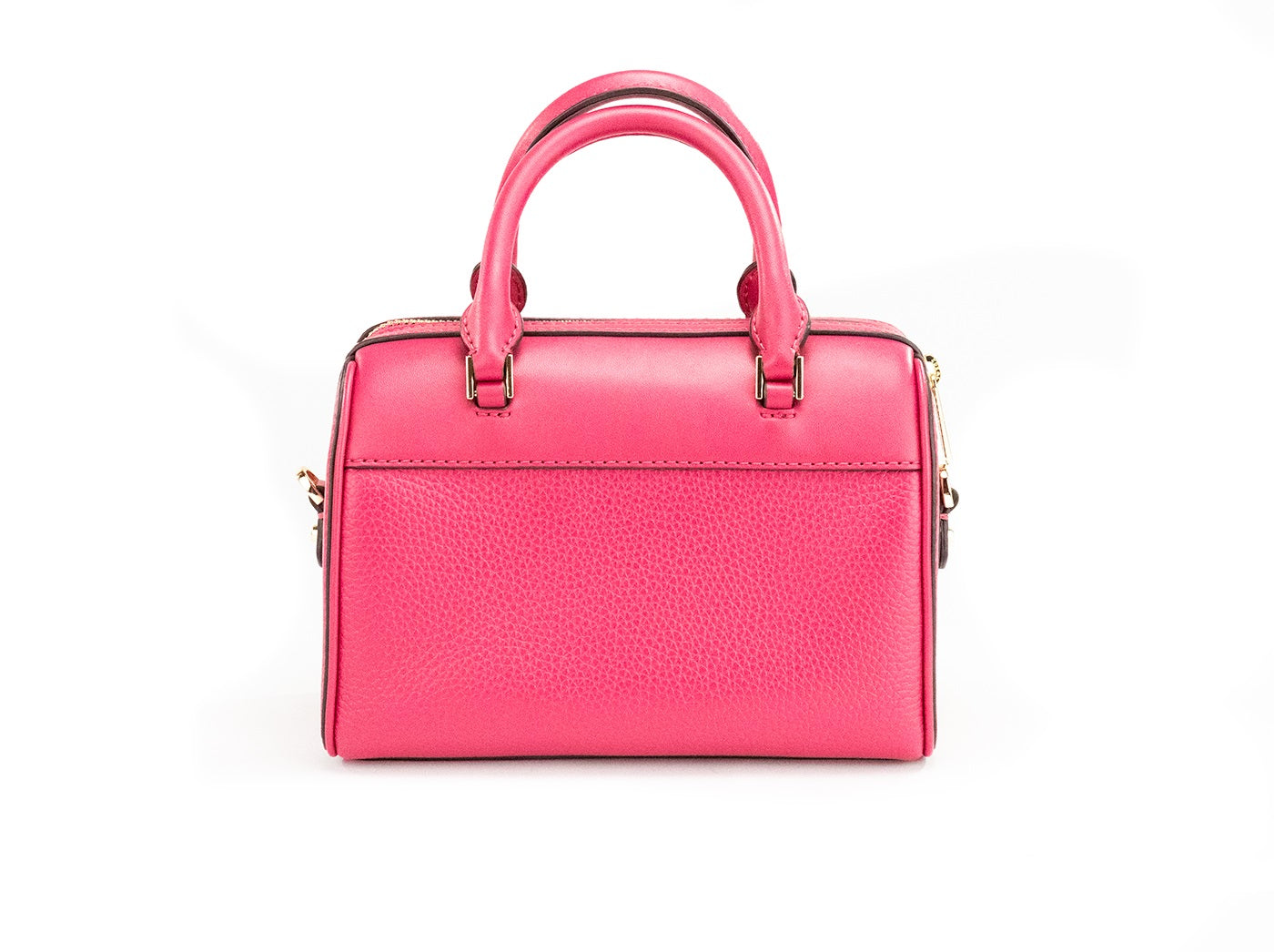 Michael Kors Travel XS Carmine Pink Leder Duffle Crossbody Handtasche Geldbörse