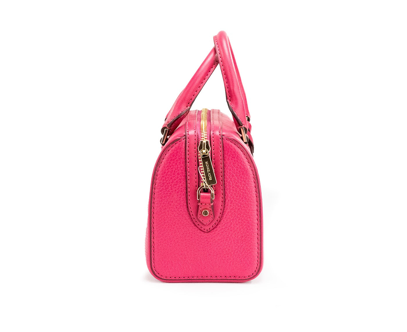 Michael Kors Travel XS Carmine Pink Leder Duffle Crossbody Handtasche Geldbörse