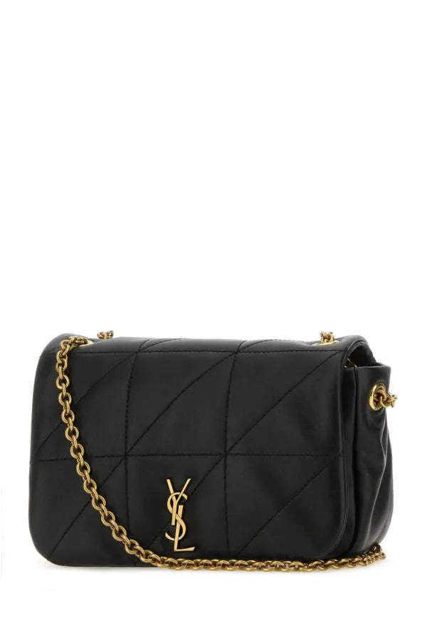 Saint Laurent Schwarze Nappaleder Mini Jamie Umhängetasche