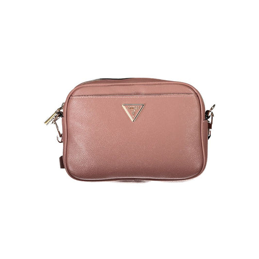 Guess Jeans Rosa Polyethylen-Handtasche