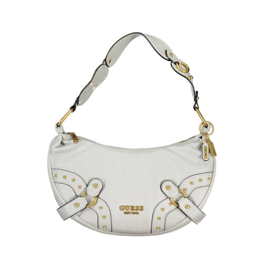 Guess Jeans Graue Polyethylen-Handtasche