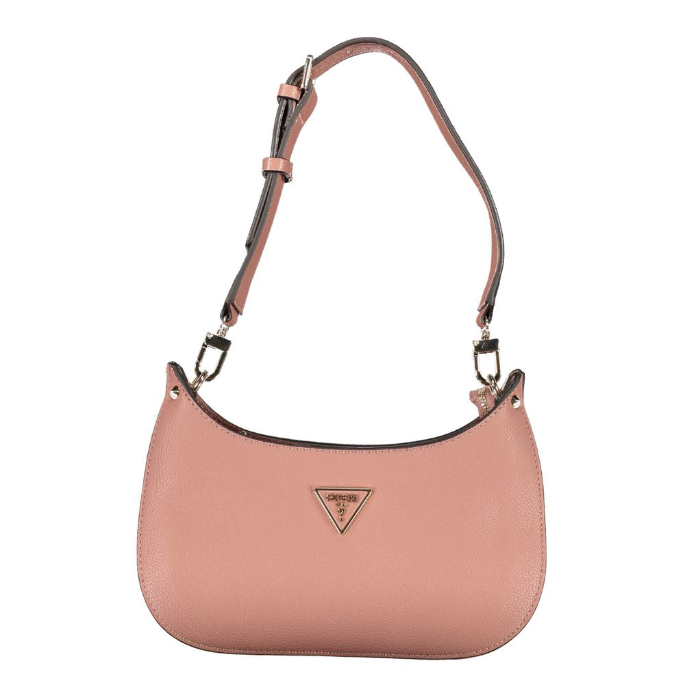 Guess Jeans Rosa Polyethylen-Handtasche