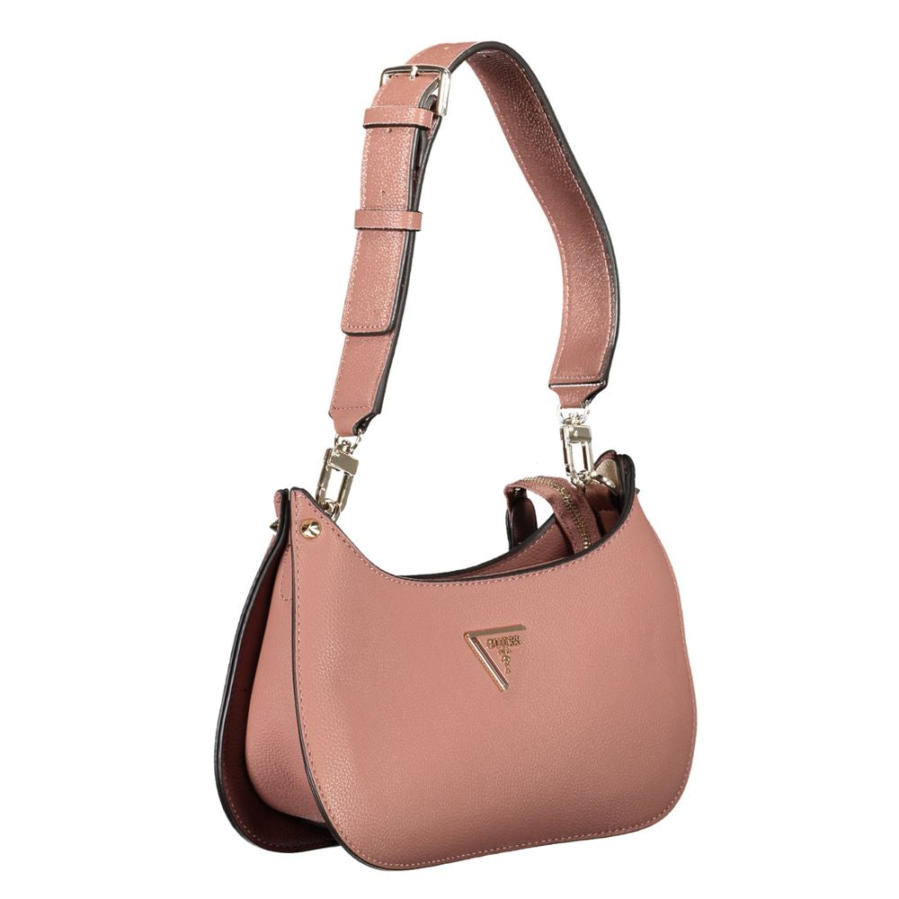 Guess Jeans Rosa Polyethylen-Handtasche