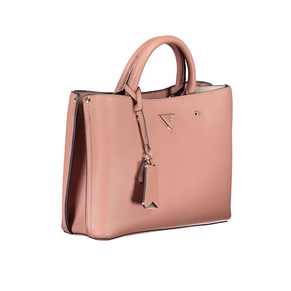 Guess Jeans Rosa Polyethylen-Handtasche