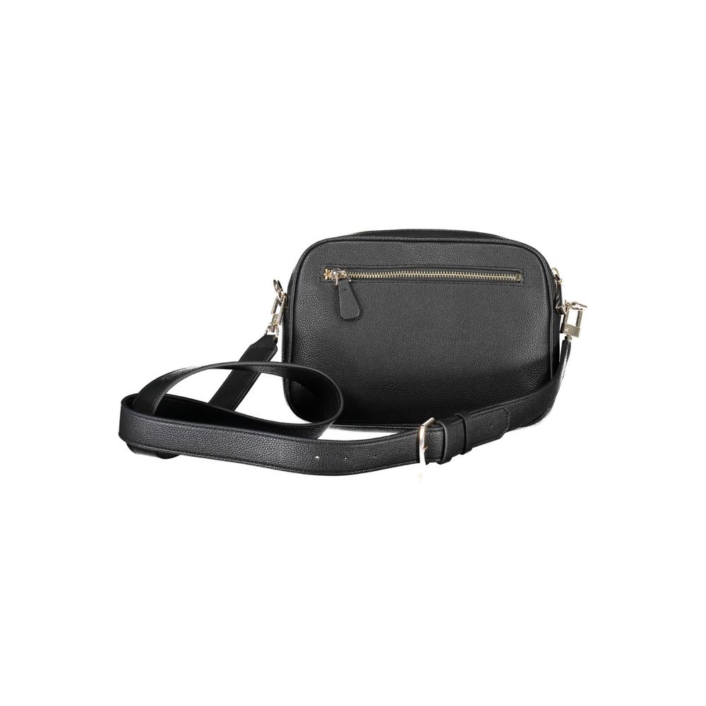 Guess Jeans Schwarze Polyethylen-Handtasche