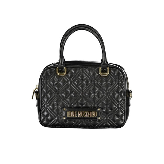 Love Moschino Schwarze Polyethylen-Handtasche