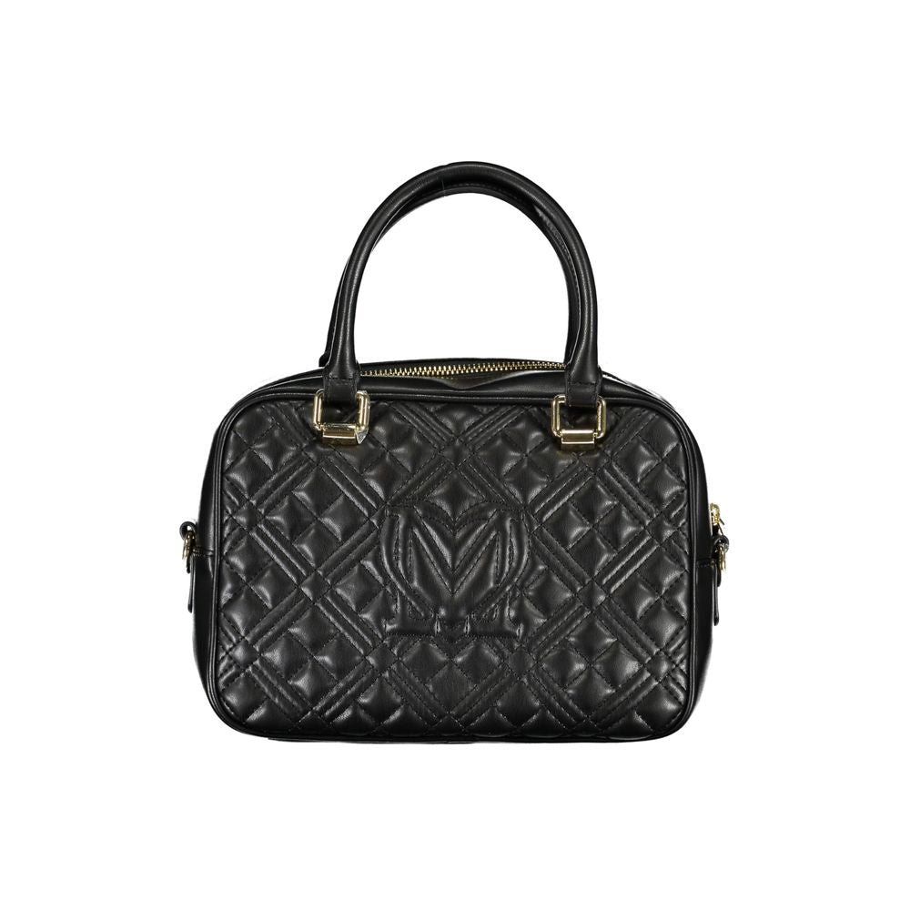 Love Moschino Schwarze Polyethylen-Handtasche