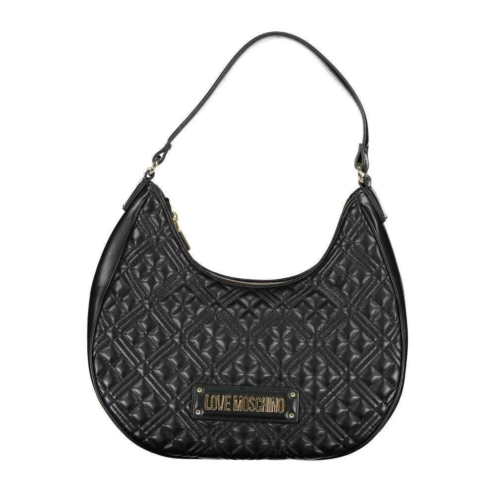 Love Moschino Schwarze Polyethylen-Handtasche