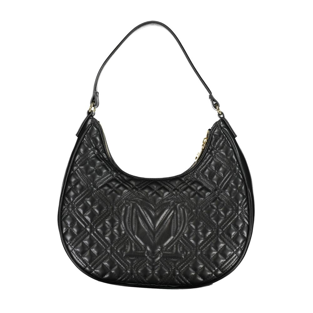 Love Moschino Schwarze Polyethylen-Handtasche