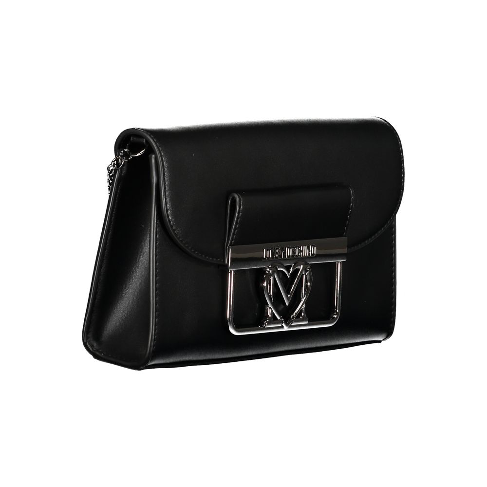 Love Moschino Schwarze Polyethylen-Handtasche