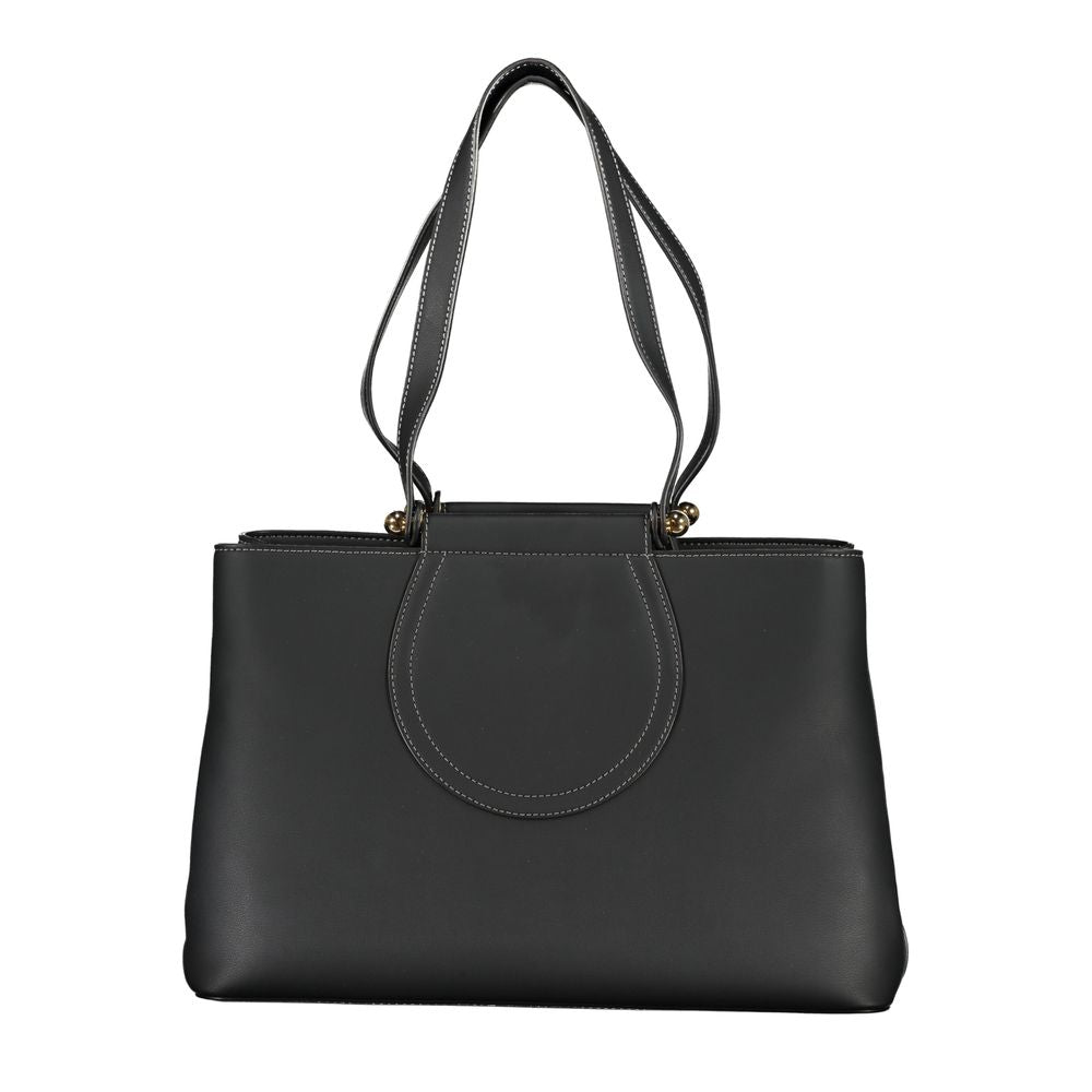 Love Moschino Schwarze Polyethylen-Handtasche