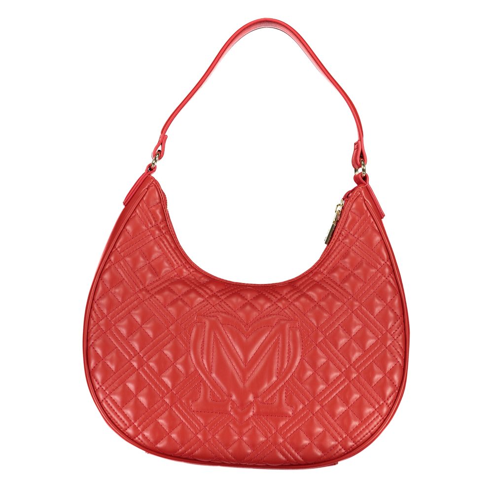 Love Moschino Rote Polyethylen-Handtasche