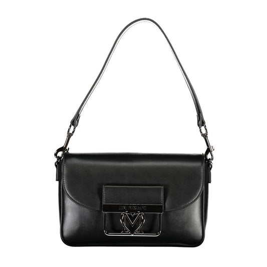 Love Moschino Schwarze Polyethylen-Handtasche