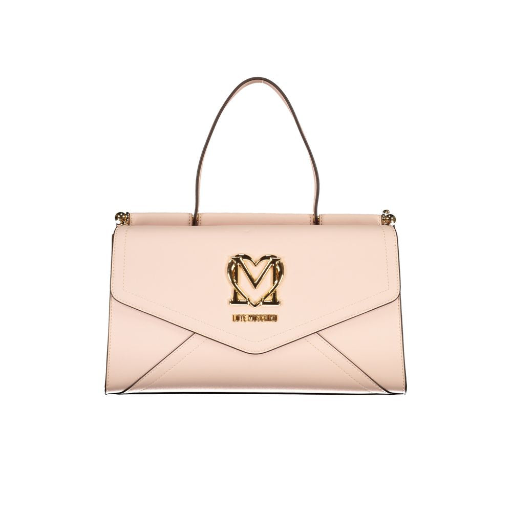 Love Moschino Rosa Polyethylen-Handtasche