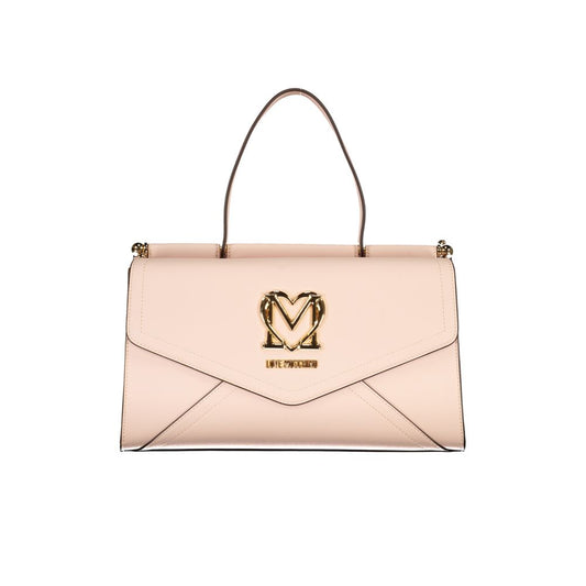 Love Moschino Rosa Polyethylen-Handtasche