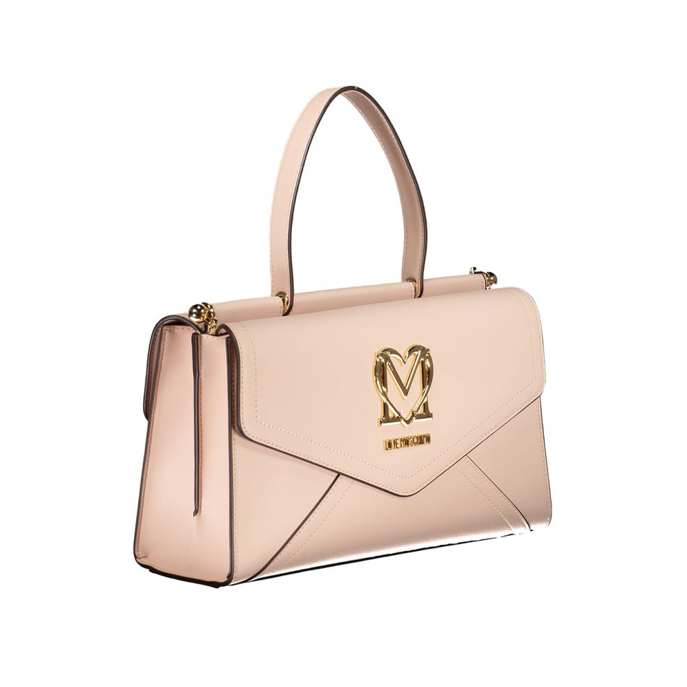 Love Moschino Rosa Polyethylen-Handtasche