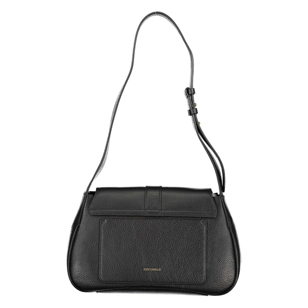 Coccinelle Schwarze Lederhandtasche