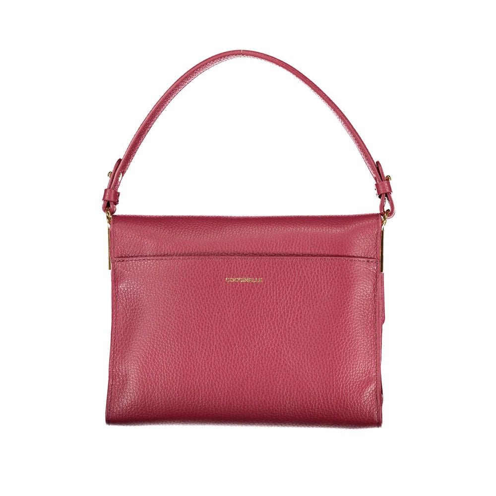 Coccinelle Rote Lederhandtasche