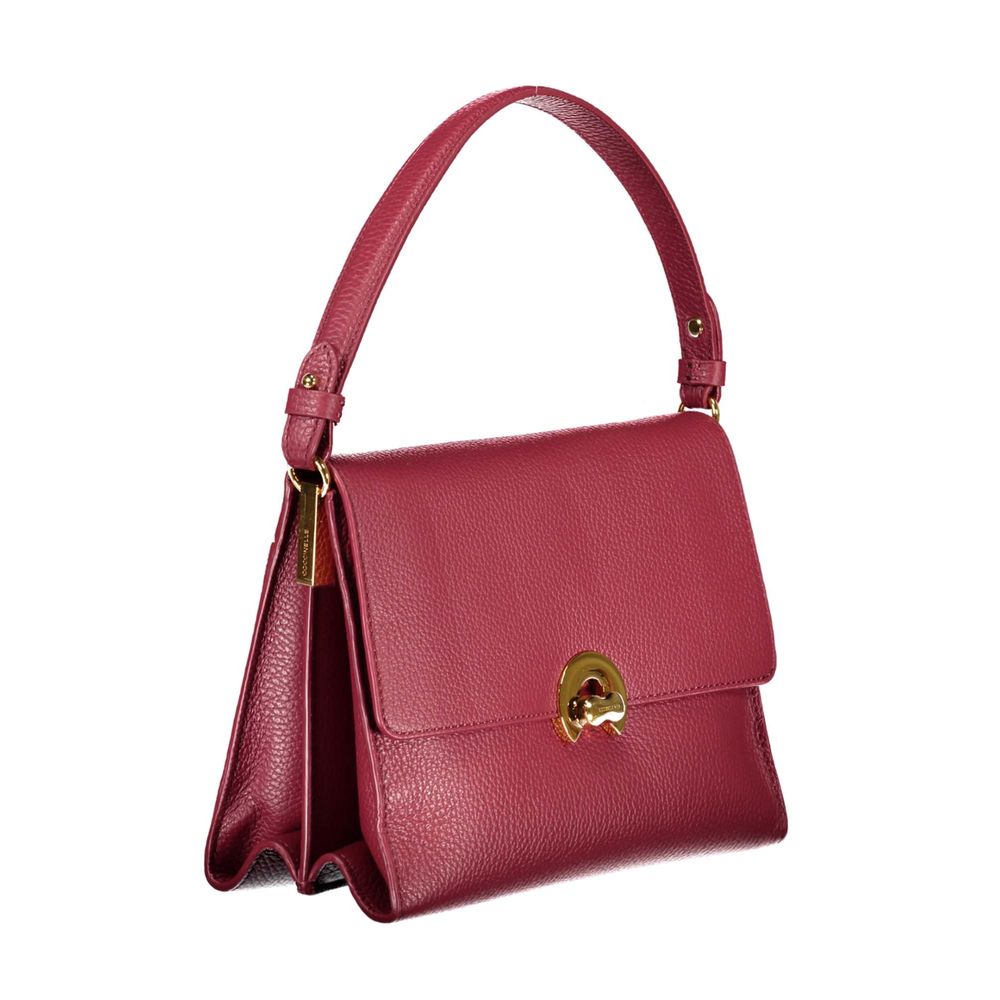 Coccinelle Rote Lederhandtasche