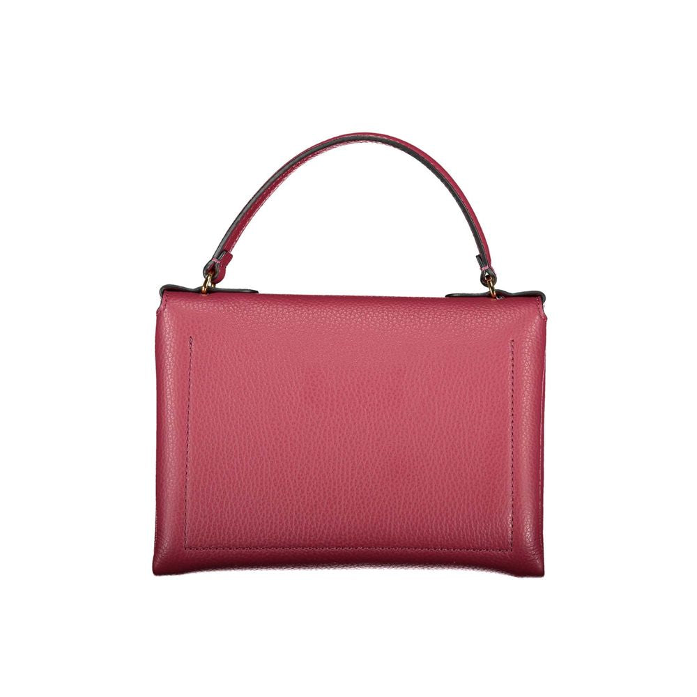 Coccinelle Rote Lederhandtasche