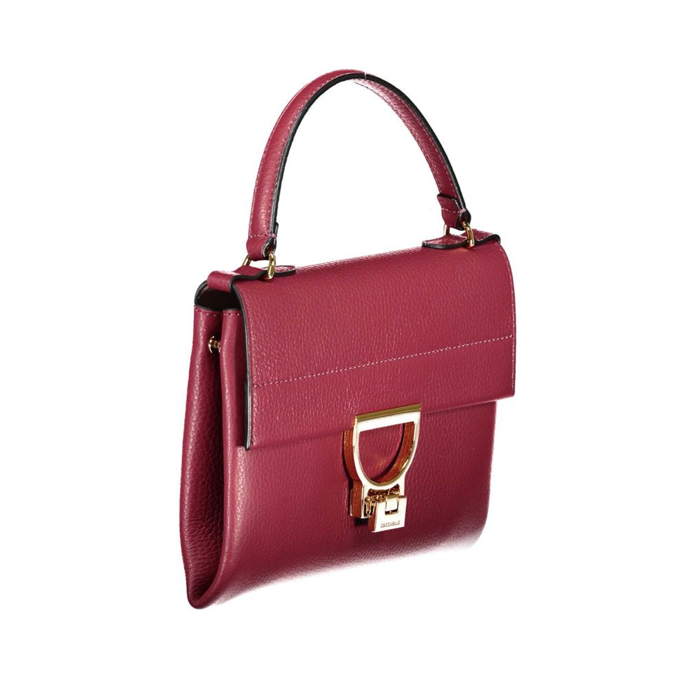 Coccinelle Rote Lederhandtasche