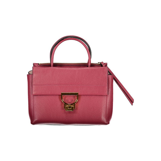 Coccinelle Rote Lederhandtasche