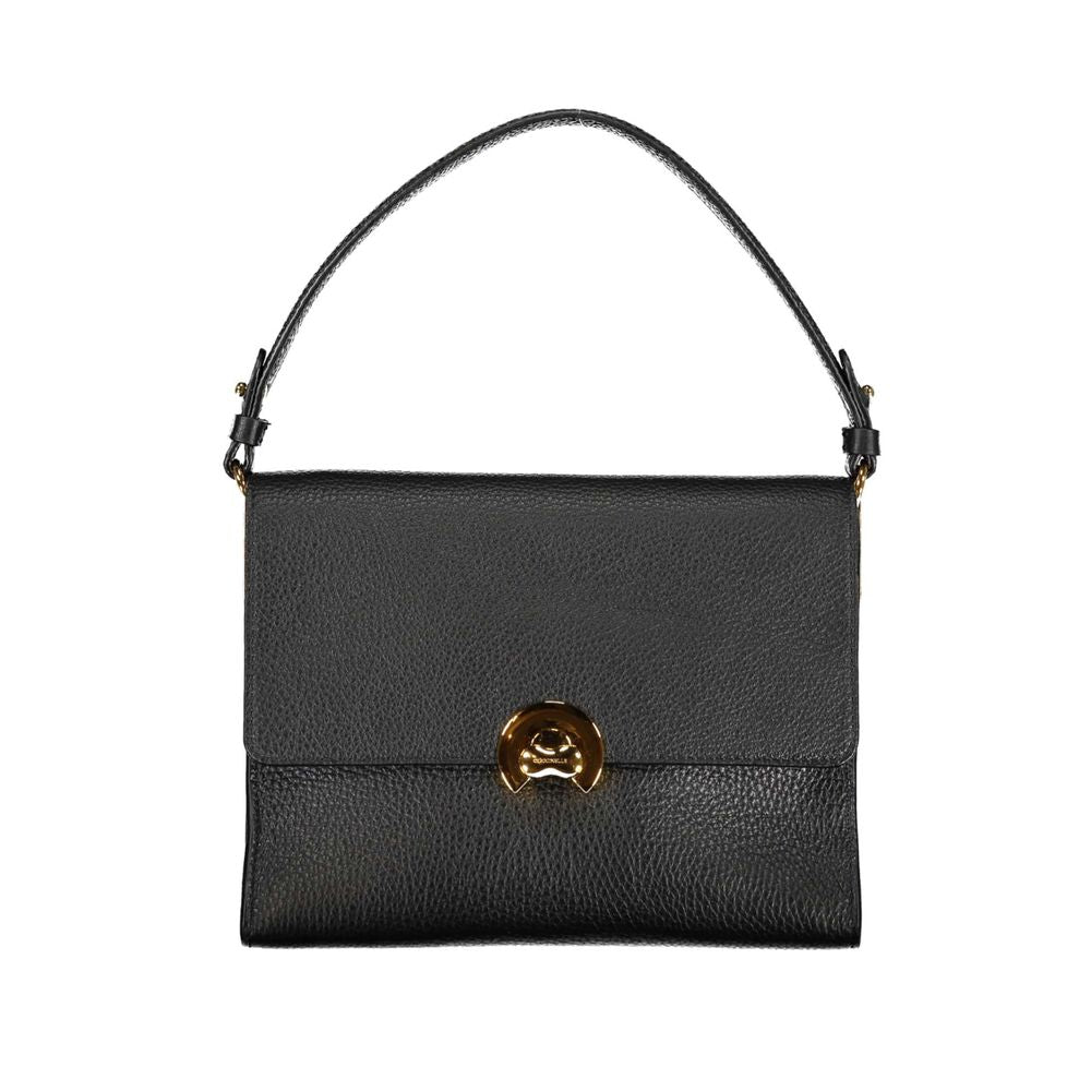 Coccinelle Schwarze Lederhandtasche